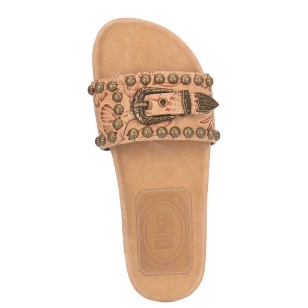 Women's Dingo Boot Dingo Take It Easy Cowgirl Slide Sandal